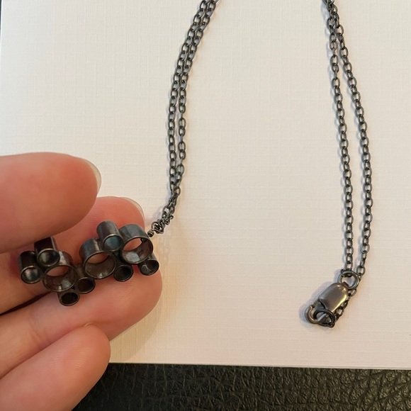 June Shin Oxidized Bubble Necklace, Sterling Silver - Picture 9 of 13